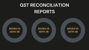 GST reconciliation reports BiCXO